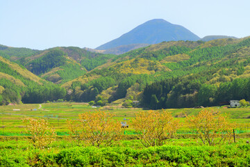 上之段石器時代遺跡付近　長野県茅野市