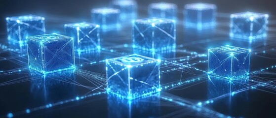 Obraz premium The Blockchain of Generosity, Digital Philanthropy and Crowdfunding