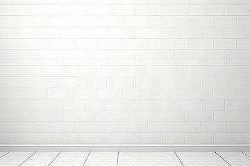 Photo of white tile wall architecture backgrounds repetition.