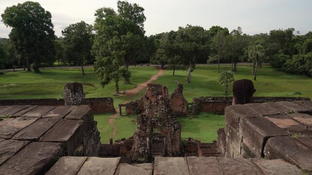 View from the top of ruins
