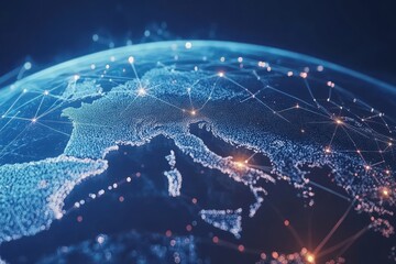 Global cryptocurrency network connecting blockchain and IoT systems