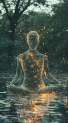 Obraz premium Unplugging the Mind, Digital Detox and Mental Health