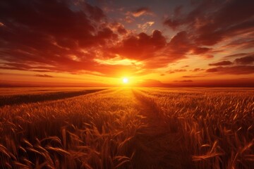 Field sun landscape sunlight.