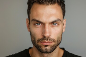 Obraz premium Psychopath photography portrait person.