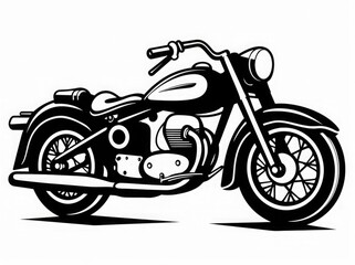 Fototapeta premium Motorcycle Silhouette, Biker Motorbike, Two-wheeler, Riding, Freedom, Adventure, Custom motorcycle, Classic bike, Harley, Sportbike, Chopper, Cruiser, Road trip, Open road, Motorcycle art, 