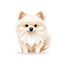 Obraz premium a beautiful animal concept design isolated on white background