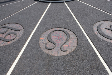 Bandung, Indonesia - January 8, 2023: Ereveld Pandu is one of 7 Netherlands war cemeteries in Indonesia where around 4000 war victims are buried.