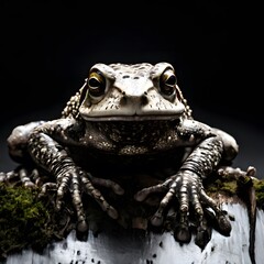 a beautiful animal concept design isolated on white background