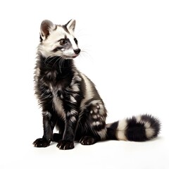Obraz premium a beautiful animal concept design isolated on white background