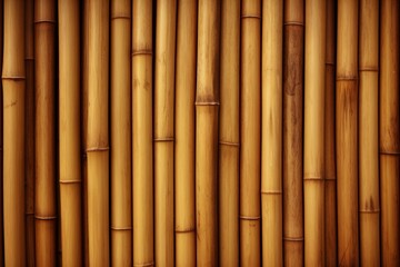 Fototapeta premium Bamboo texture backgrounds architecture repetition.