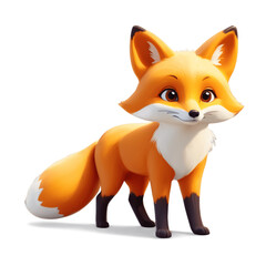 Obraz premium Cute fox