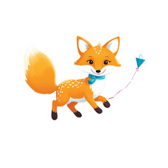 Obraz premium Cute fox