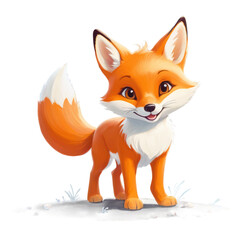 Fototapeta premium Cute fox