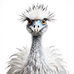 a beautiful animal concept design isolated on white background