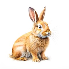 Obraz premium a beautiful animal concept design isolated on white background