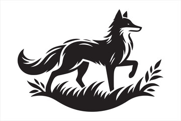 Fox Illustration is a simple vector art style
