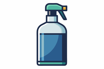  Beautiful spray bottle vector art illustration 