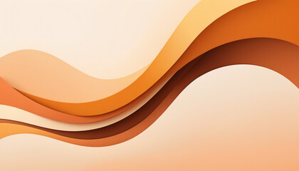 Obraz premium minimalist abstract background with warm, smooth hues