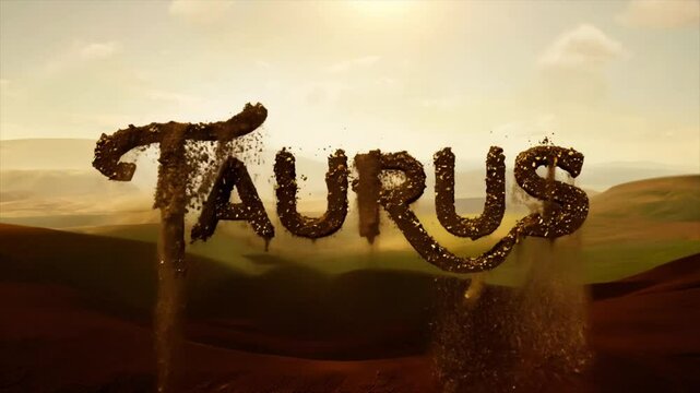 Taurus title with earth 