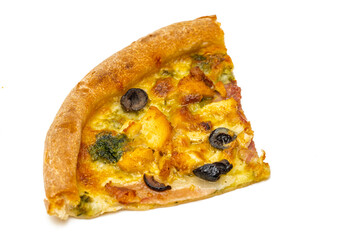 Italian pizza with olives