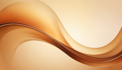 Obraz premium subtle, warm-toned abstract background with gentle curves