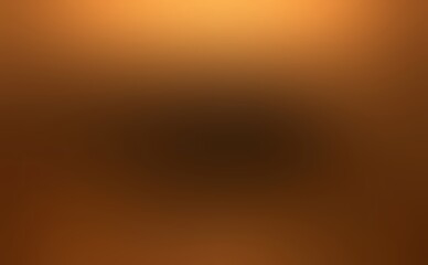 Old gold brushed blur texture. Burnt yellow color smooth empty plain background.