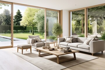 Living room table architecture comfortable.