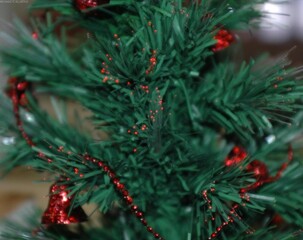 Bright Christmas and New Year Festive Mood Decoration Background