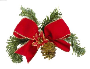 Bright Christmas and New Year Festive Mood Decoration Background