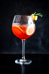 Aperol spritz cocktail