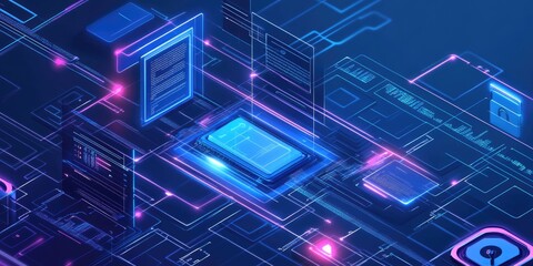 Compliance framework with regulatory guidelines, compliance tracking, and audit procedures.