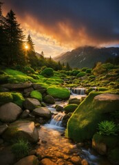 Stunning Nature and Landscape Photography Showcasing the Majestic Beauty of Mountains, Forests