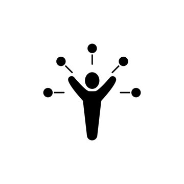 recommend clip art: multitasking concept line icon. Simple element illustration. multitasking concept outline symbol design.