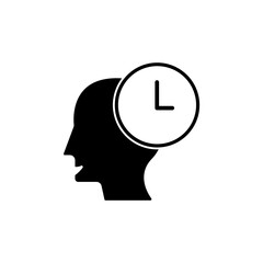 patience concept line icon. Simple element illustration. patience concept outline symbol design.