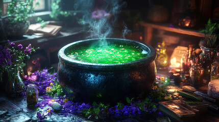 Bubbling Black Cauldron 