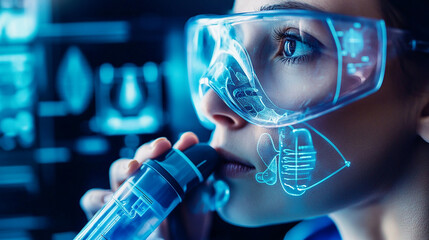Smart medical devices, such as connected inhalers, provide real-time feedback to patients, helping them better manage their respiratory conditions.