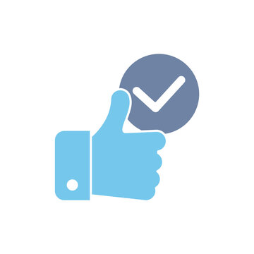 satified concept line icon. Simple element illustration. satified concept outline symbol design.