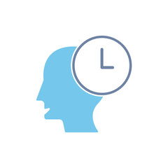 patience concept line icon. Simple element illustration. patience concept outline symbol design.