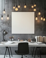 Workspace with Mockup.