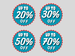 Illustration Design White Background Up To 70% Off Up To 20% Off Up To 30% Up To 50% Off