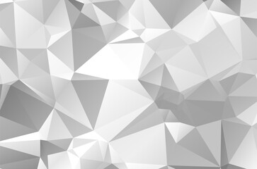 Fototapeta premium abstract background consisting of triangles, vector illustration