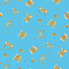 Christmas Seamless Pattern. Christmas and New year Holiday Repeatable Pattern. Decorative Elements Texture for Wallpaper, Gift Wrapping paper, Card or Banner Template or Fabric Textile Prints.