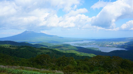 Fototapeta premium きじひき高原 パノラマ展望台