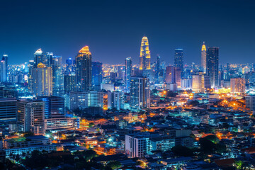  Digital technology, internet network connection, big data, digital marketing IoT internet of things. Woman using modern computer surfing internet futuristic metaverse