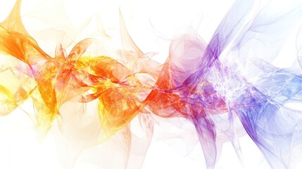 bridge, featuring a series of glowing, crystalline structures that seem to merge and diverge.