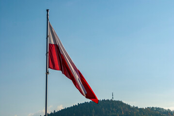 Polska Flaga, Muszyna, Małopolska, Jesień  © Maciej G. Szling