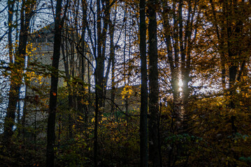 Baszta, Muszyna, Małopolska, Jesień 