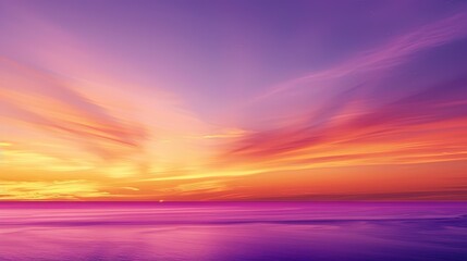 Tranquil sky at dusk with soft pastel colors and calm atmosphere