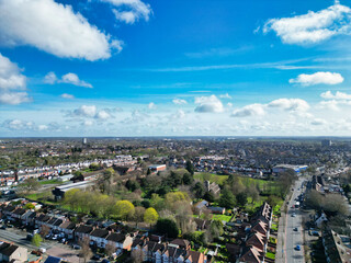 Fototapeta premium Downtown Buildings at Central Coventry City Centre of England United Kingdom.