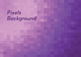 abstract minimal pixel art background gradient of purple illustration template for wab banner poster